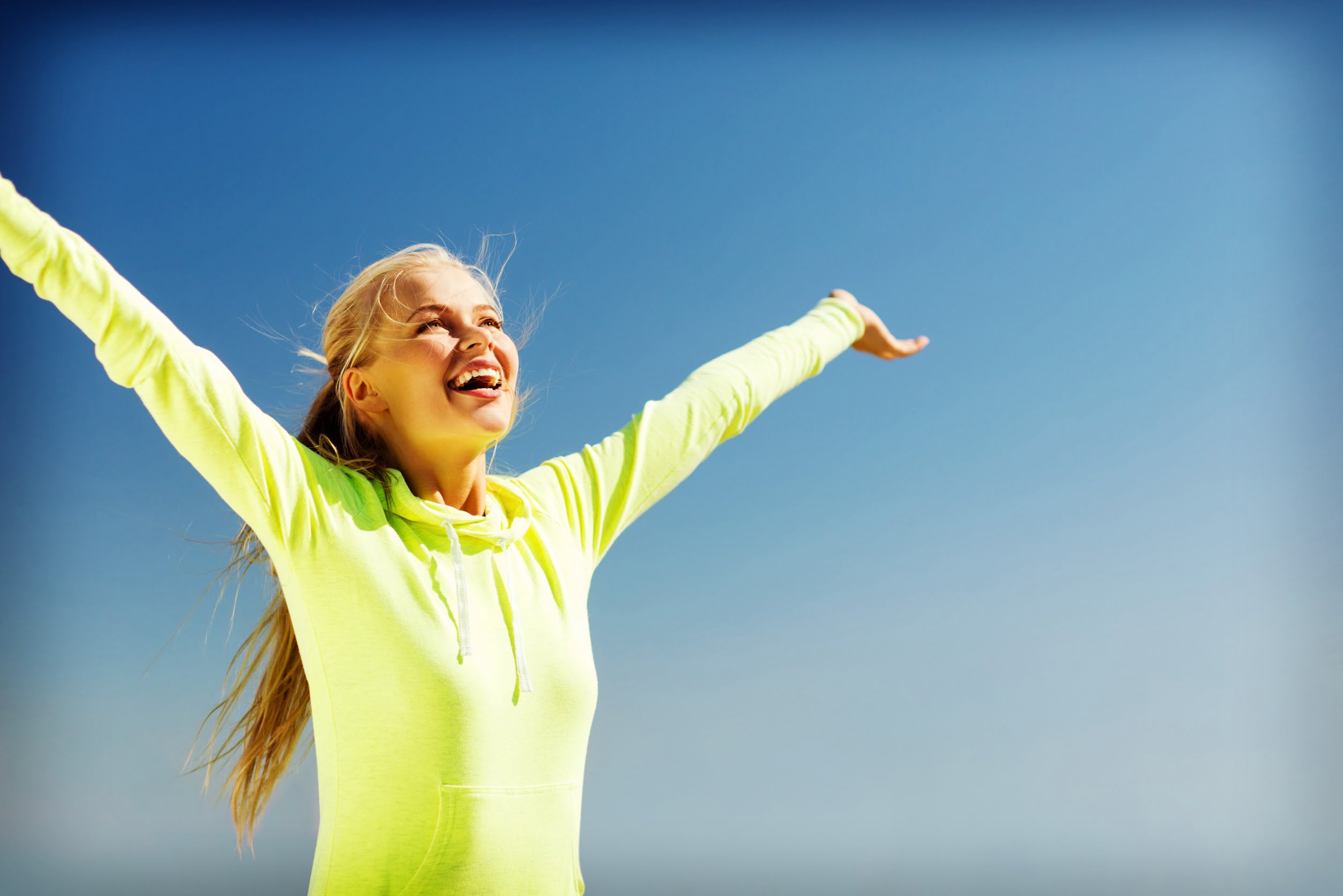 Happy Healthy Person